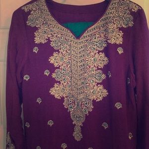 Beautiful two tone salwar kameez